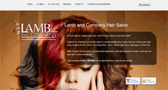 Desktop Screenshot of lambandcompany.net